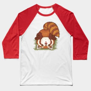 Red panda Turn over Baseball T-Shirt